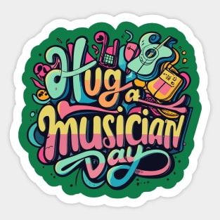 National Hug a Musician Day – November Sticker